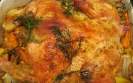 Курица в духовке с картошкой для жизнелюбивых гурманов